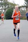 Senior women Durham City 2nd leg runner at the Northern Road Relays, Blackpool.